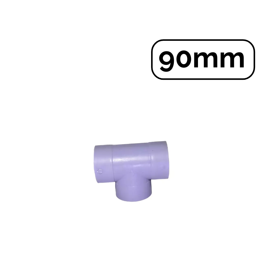 PVC TEE 90 MM